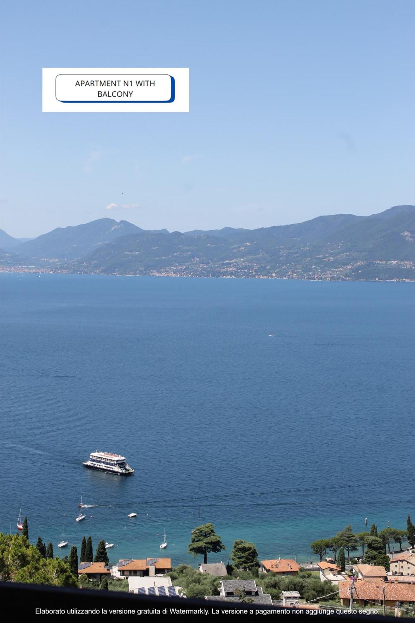 Appartamento The View Torri Del Benaco Esterno foto